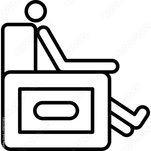 Sedentary Icon