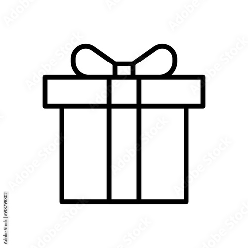 gift box with trasnparent background