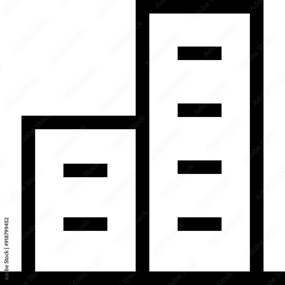 office Icon Illustration office Icon Illustration