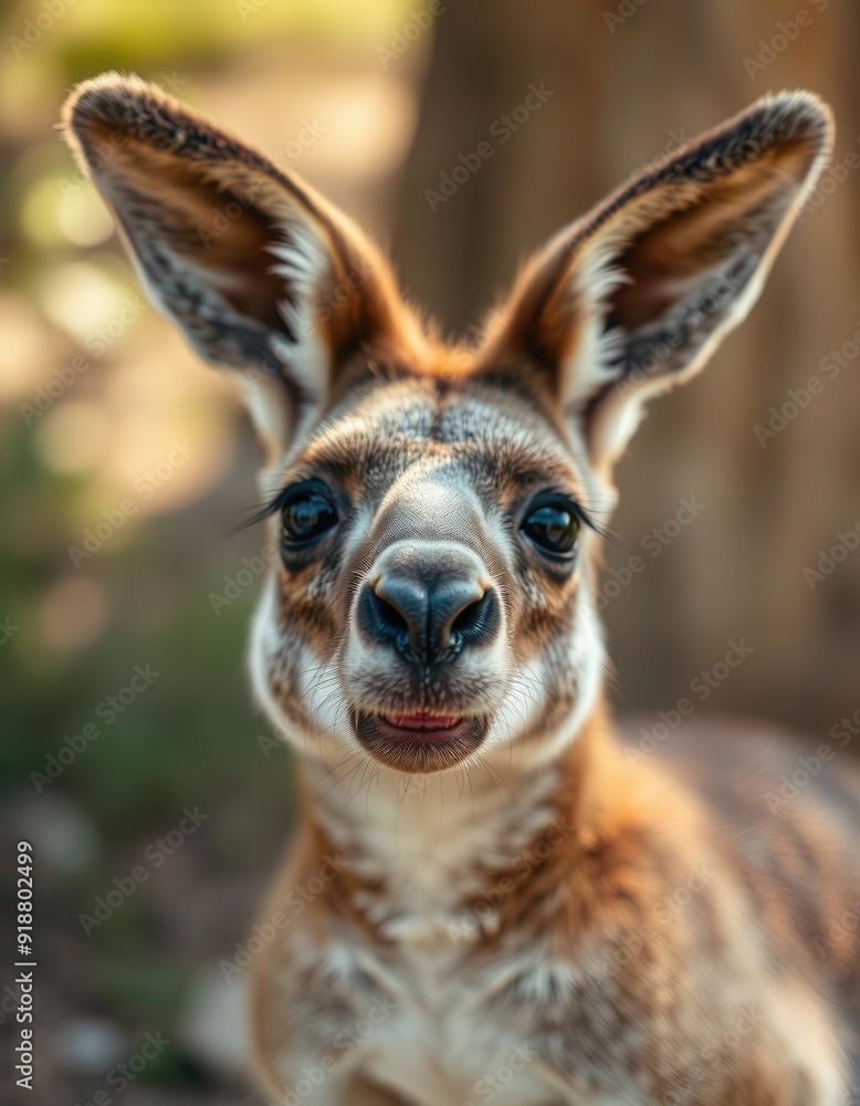Fototapeta premium Close-Up Kangaroo