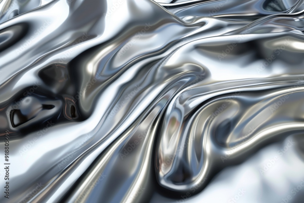 Floating abstract metallic background. Floating abstract metallic background.