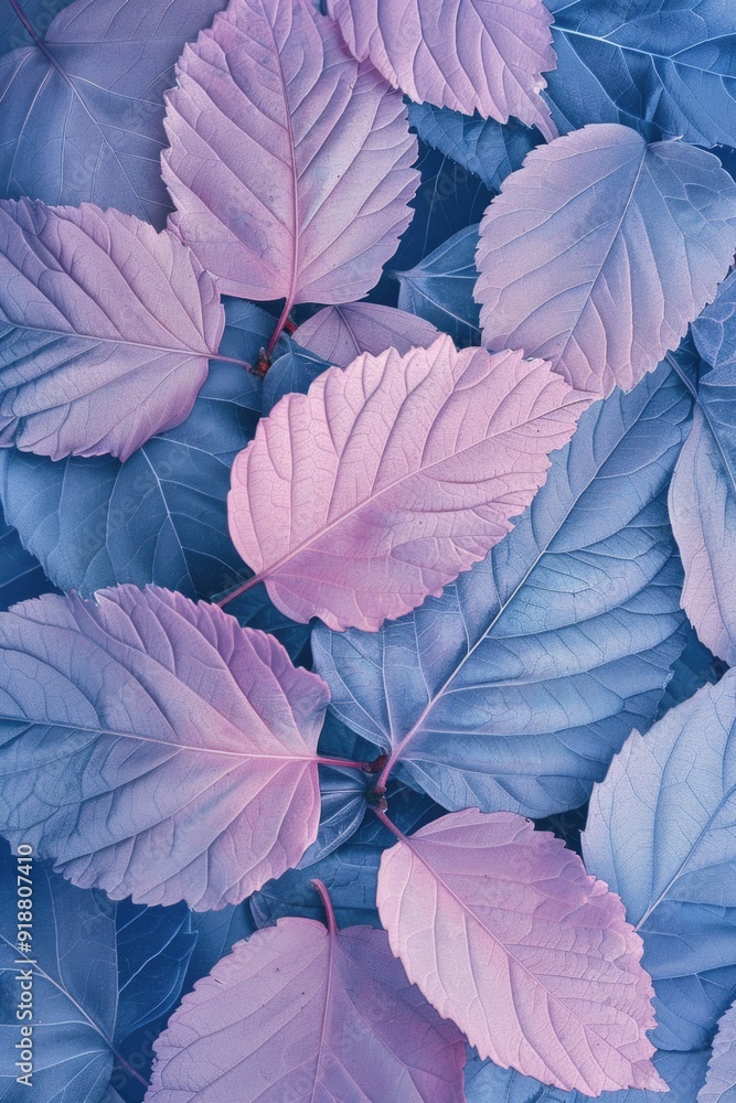 A close-up shot of a bunch of purple leaves A close-up shot of a bunch of purple leaves