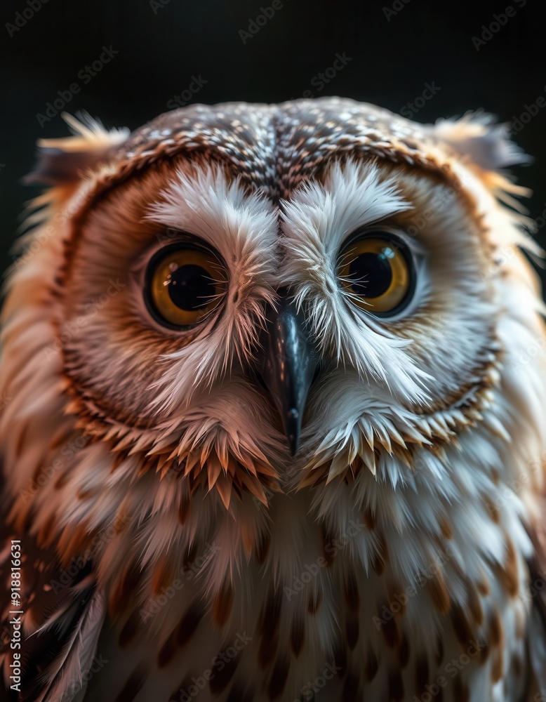Owl at night