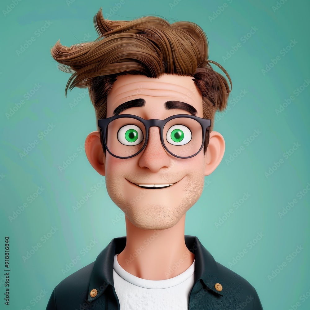 Create a stunning 3Drendered avatar that showcases a unique style in a striking portrait format. Create a stunning 3Drendered avatar that showcases a unique style in a striking portrait format.