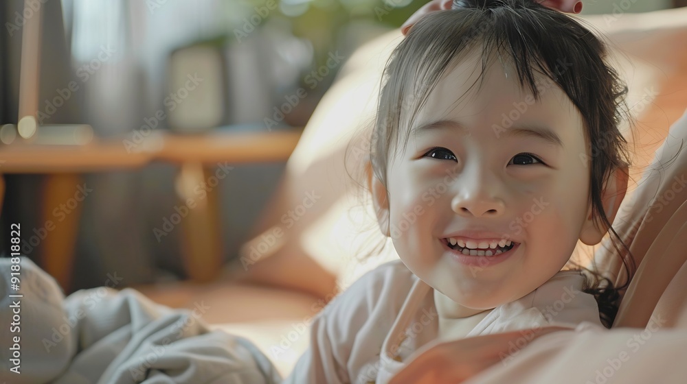 Relax children and happy family in home with parents together for care love or bonding Kids mother and father on sofa for support conversation or play with funny siblings laughing in l : Generative AI Relax children and happy family in home with parents together for care love or bonding Kids mother and father on sofa for support conversation or play with funny siblings laughing in l : Generative AI