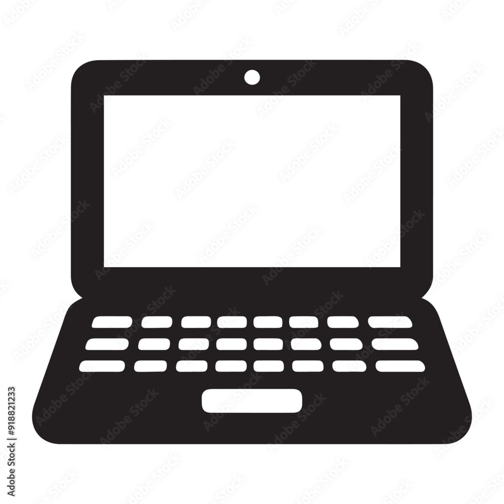 Laptop or notebook computer flat vector icon for apps and websites.eps Laptop or notebook computer flat vector icon for apps and websites.eps