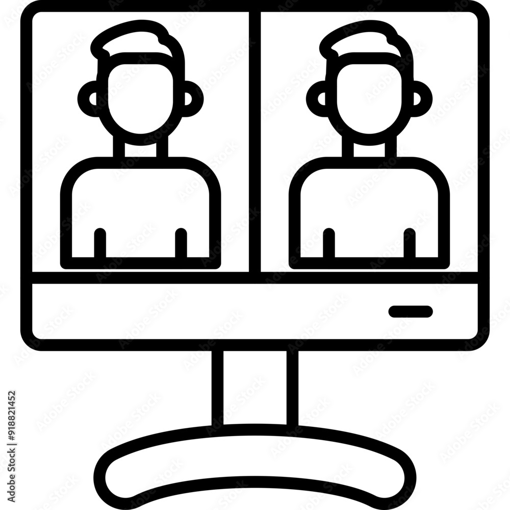 Video Conference Icon