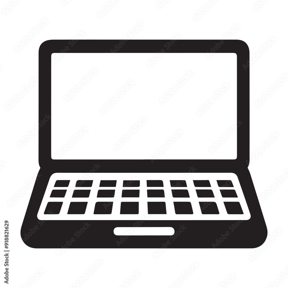 Laptop or notebook computer flat vector icon for apps and websites.eps Laptop or notebook computer flat vector icon for apps and websites.eps