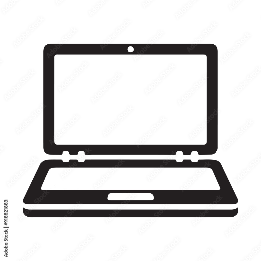 Laptop or notebook computer flat vector icon for apps and websites.eps Laptop or notebook computer flat vector icon for apps and websites.eps
