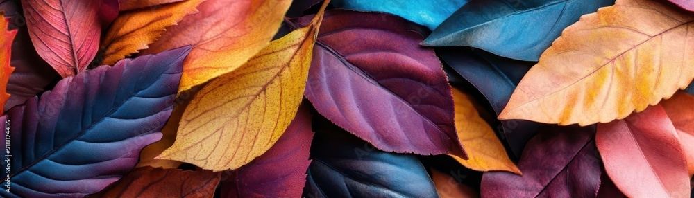 Fall leaf wreath, creative process, vibrant colors, inviting Fall leaf wreath, creative process, vibrant colors, inviting