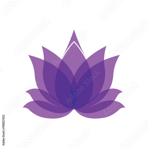 Beauty Lotus Logo Template