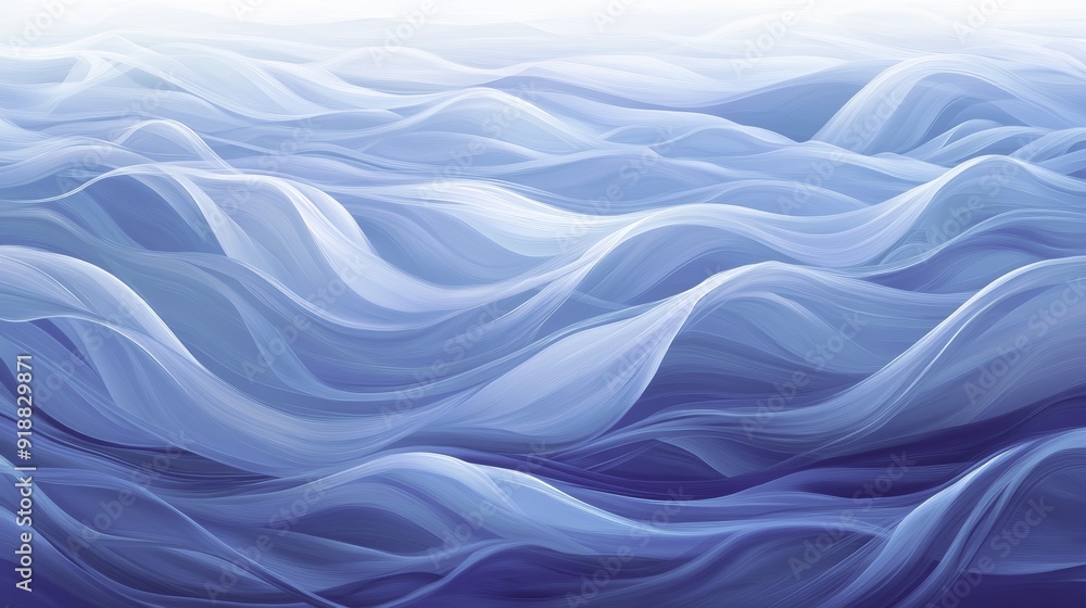 Abstract Blue Waves Abstract Blue Waves