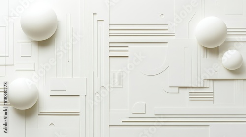 A white background with clean lines and geometric shapes.