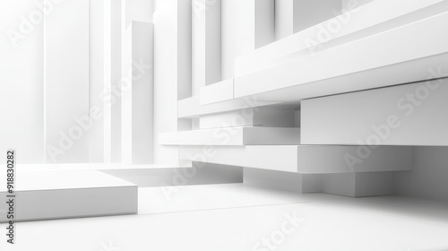 A white background with clean lines and geometric shapes.