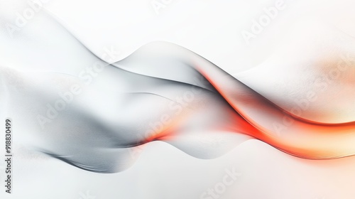 A white background with clean lines and abstract elements.