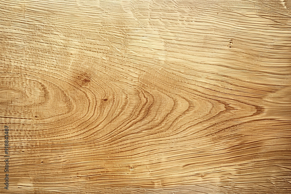 Fototapeta premium Oak Wood texture, Natural light warm color wood texture with unique grain patterns. Close up of a wooden surface background.