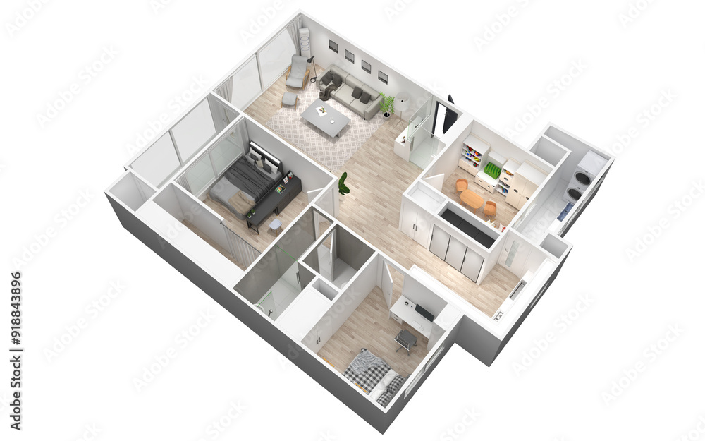 Obraz premium isometric