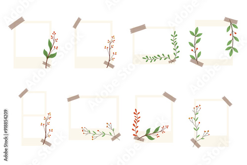 Aesthetic Polaroid Frame SET