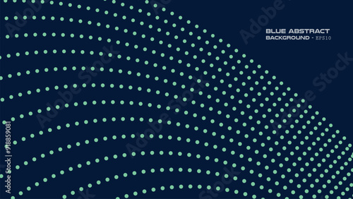 Blue light halftone abstract background for backdrop or presentation