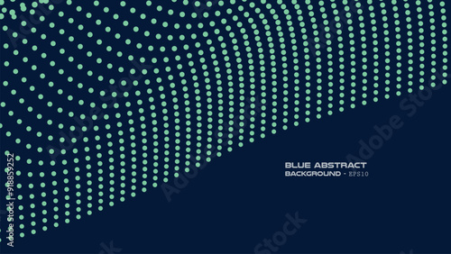 Blue light halftone abstract background for backdrop or presentation