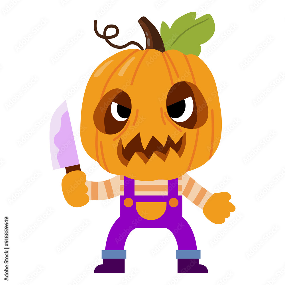 Halloween monster pumpkins, Funny pumpkin. Jack-o-lantern Holidays cartoon Halloween monster pumpkins, Funny pumpkin. Jack-o-lantern Holidays cartoon