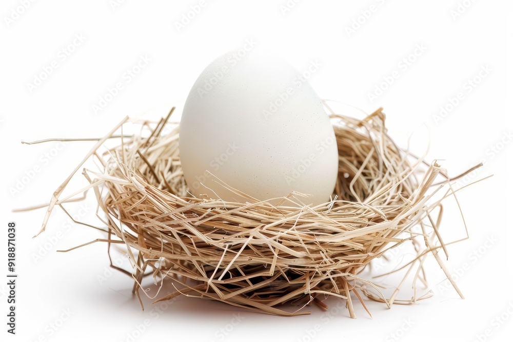 White egg isolated on white background White egg isolated on white background
