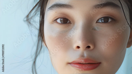 close up portrait of a woman