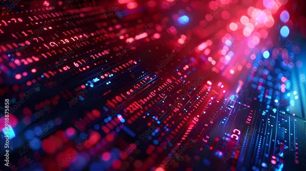 Code matrix technology background Code matrix technology background