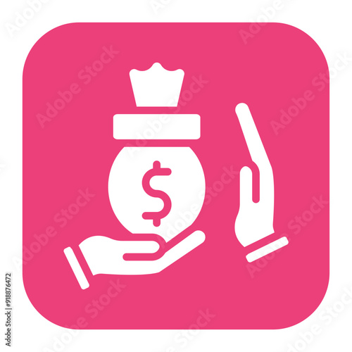 Bribery icon vector image. Can be used for Politics.