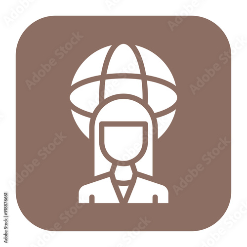 Incumbent icon vector image. Can be used for Politics.
