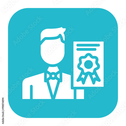 Veto icon vector image. Can be used for Politics.