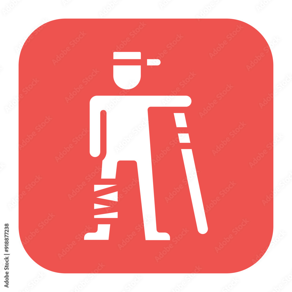 Skateboard Injury icon vector image. Can be used for Personal Transportation. Skateboard Injury icon vector image. Can be used for Personal Transportation.