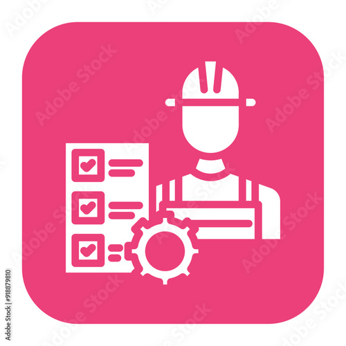 Production Planning icon vector image. Can be used for Operations Management.