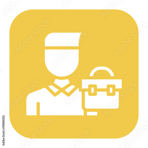 Self Employed icon vector image. Can be used for Freelancer.