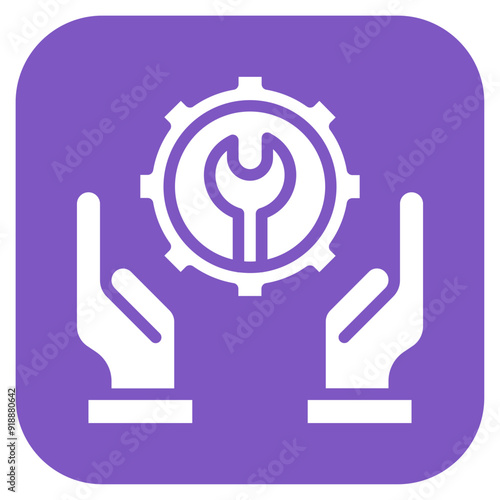 Maintenance icon vector image. Can be used for Manufacturing and Distribution.