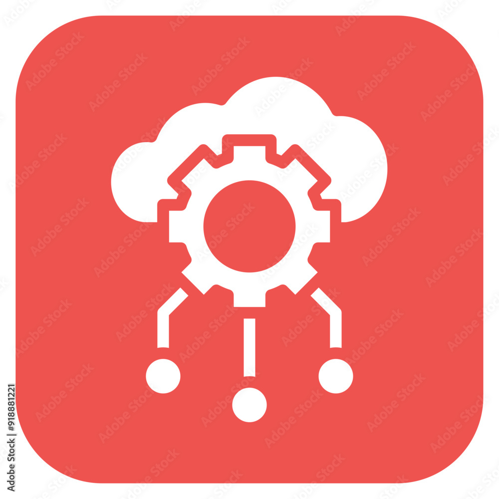 Cloud Services icon vector image. Can be used for Professional Services. Cloud Services icon vector image. Can be used for Professional Services.