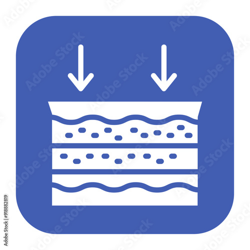 Ultrafiltration icon vector image. Can be used for Water Treatment.