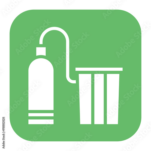 Water Softening icon vector image. Can be used for Water Treatment.