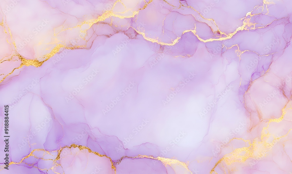 light purple marble floor with gold veins, Generative AI light purple marble floor with gold veins, Generative AI