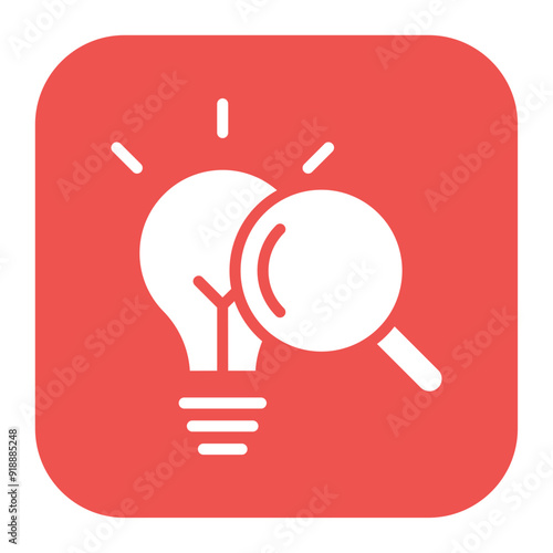 Insight icon vector image. Can be used for Thought Leadership.