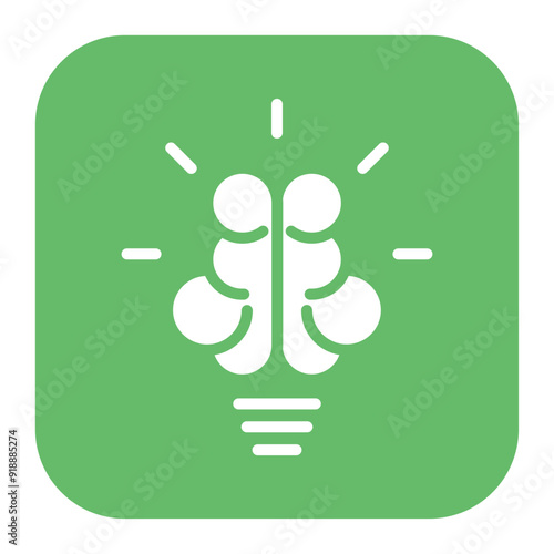 Knowledge icon vector image. Can be used for Thought Leadership.