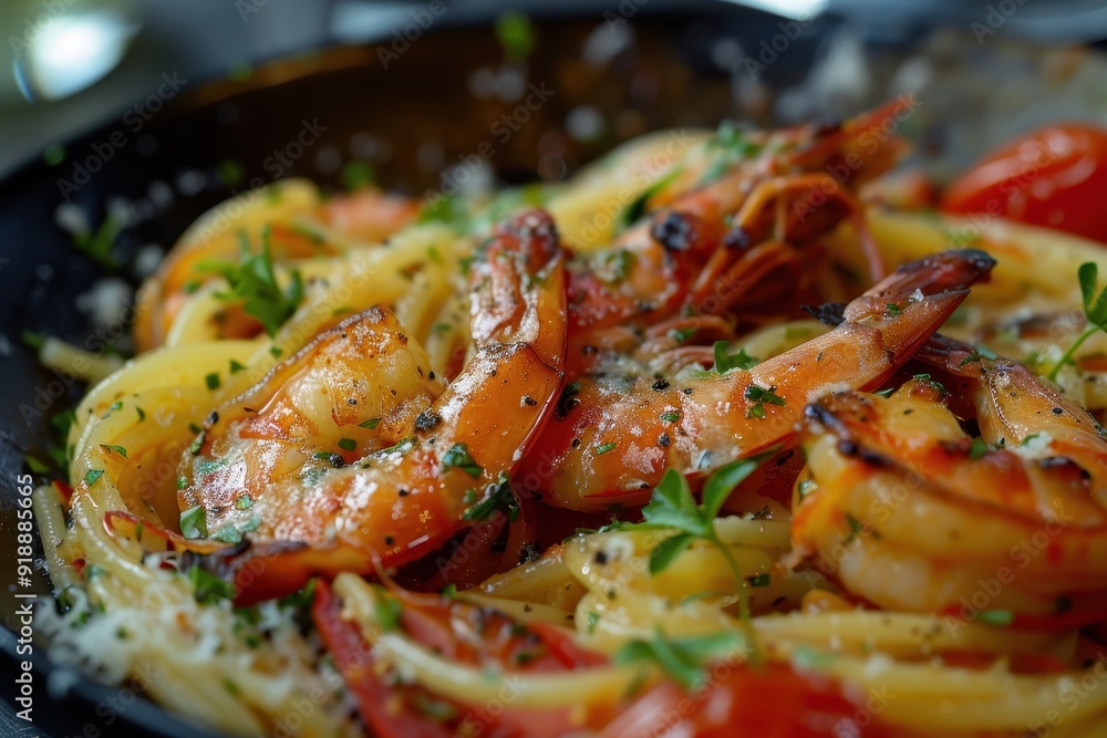 Ingredients Pepper tomato pasta shrimp cream garlic Ingredients Pepper tomato pasta shrimp cream garlic