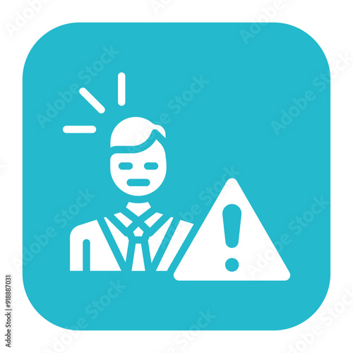 Inconvenience icon vector image. Can be used for Business Disruption.