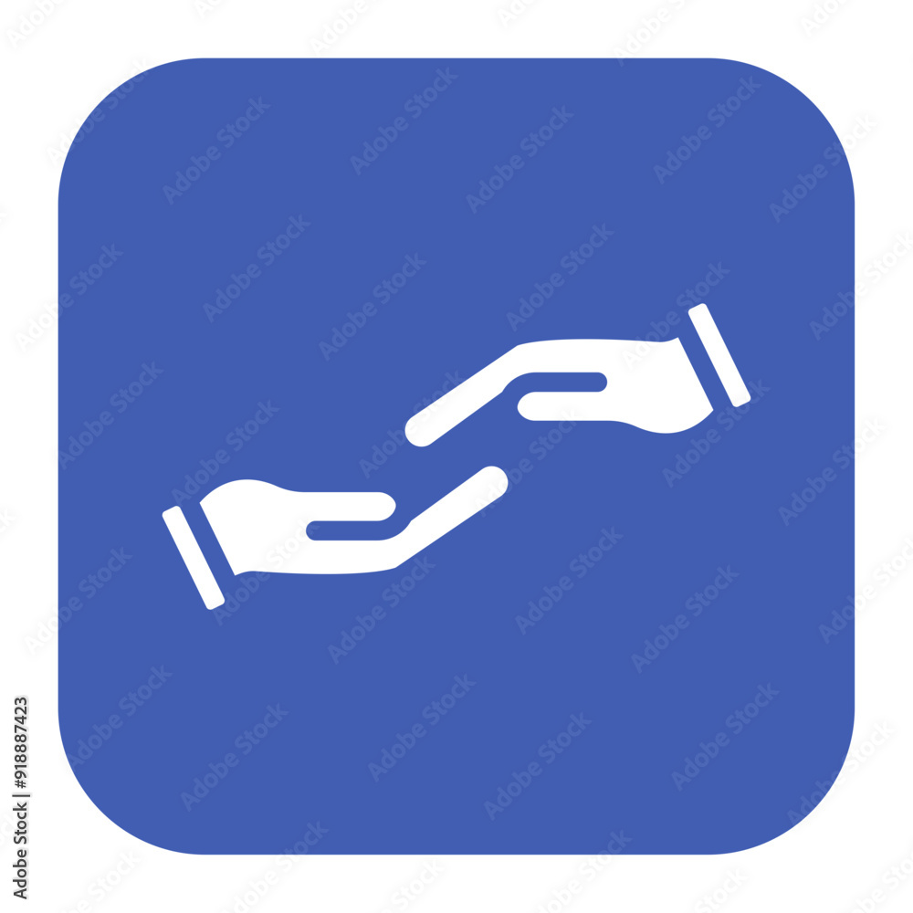 Hands Reaching Out icon vector image. Can be used for World Refugee Day. Hands Reaching Out icon vector image. Can be used for World Refugee Day.