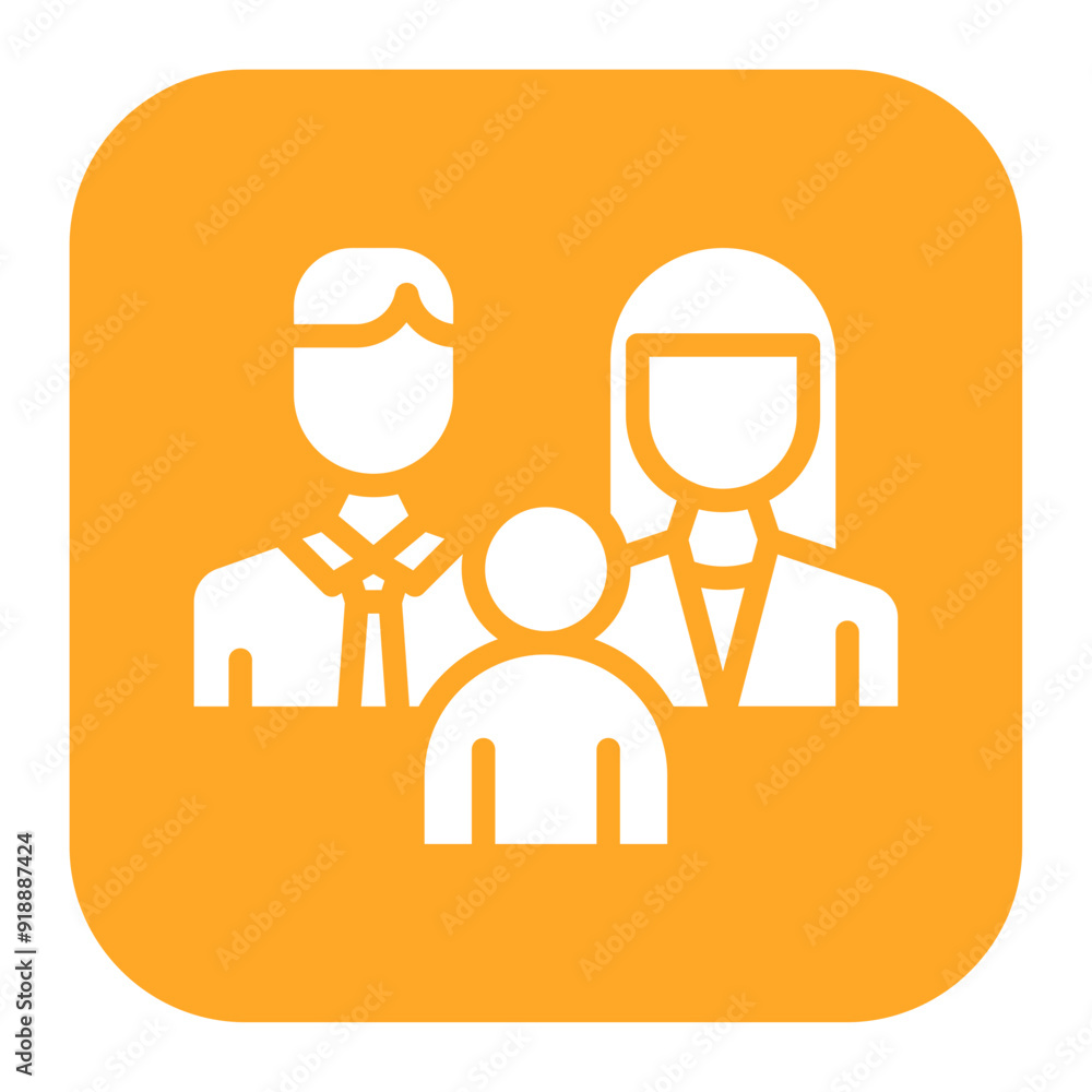 Family icon vector image. Can be used for World Refugee Day. Family icon vector image. Can be used for World Refugee Day.