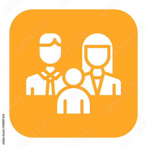 Family icon vector image. Can be used for World Refugee Day.