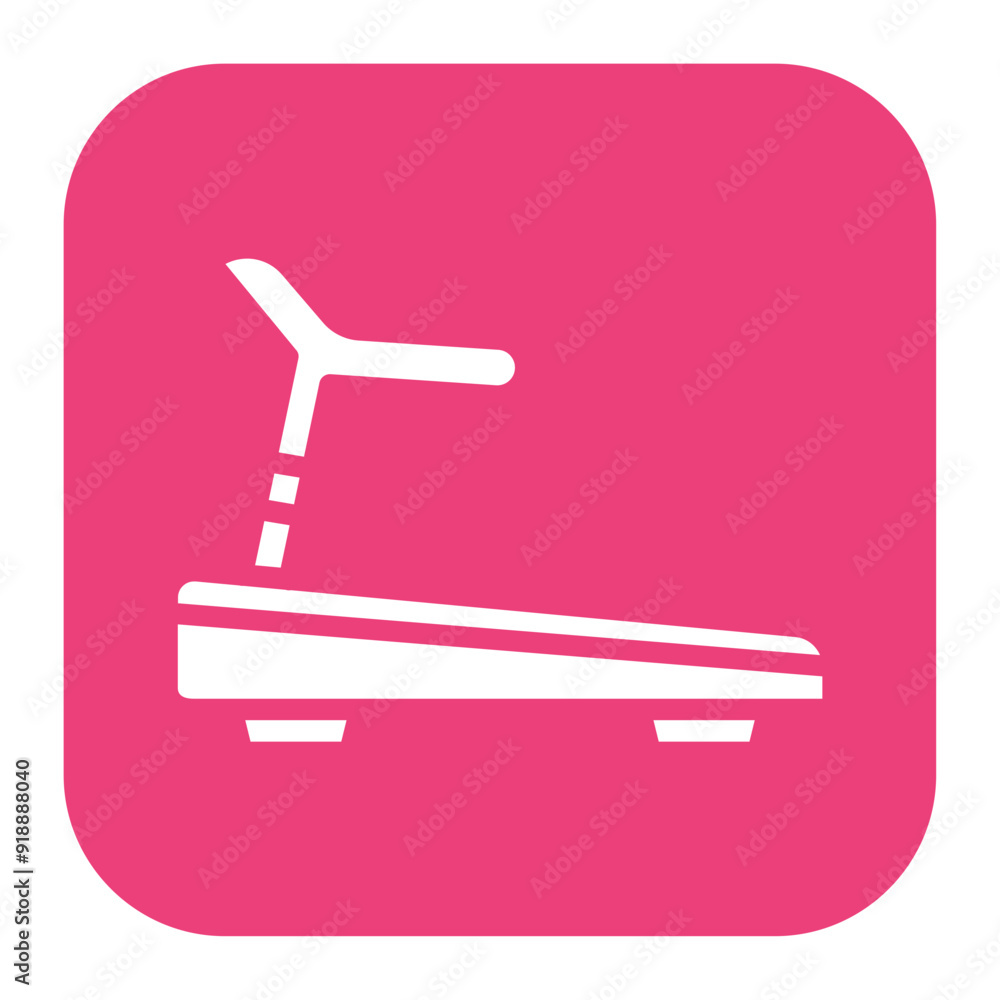 Treadmill icon vector image. Can be used for Fitness. Treadmill icon vector image. Can be used for Fitness.