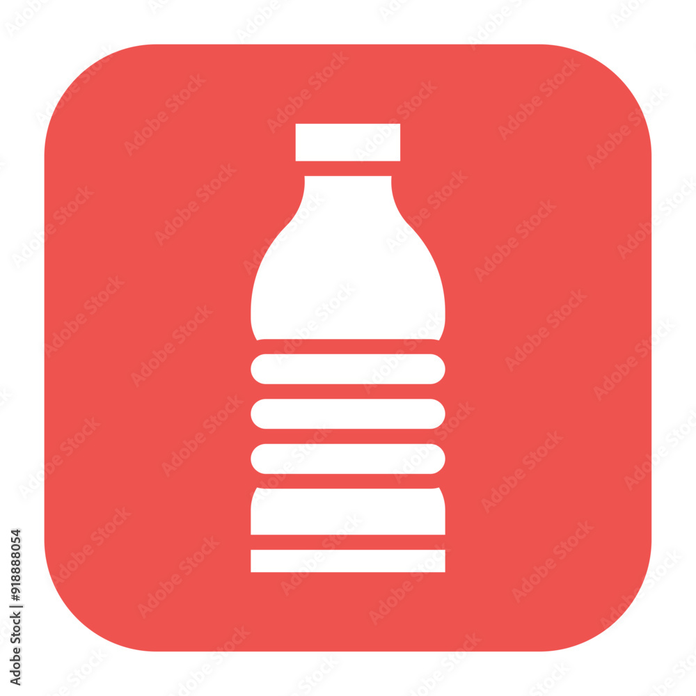 Water Bottle icon vector image. Can be used for Fitness. Water Bottle icon vector image. Can be used for Fitness.