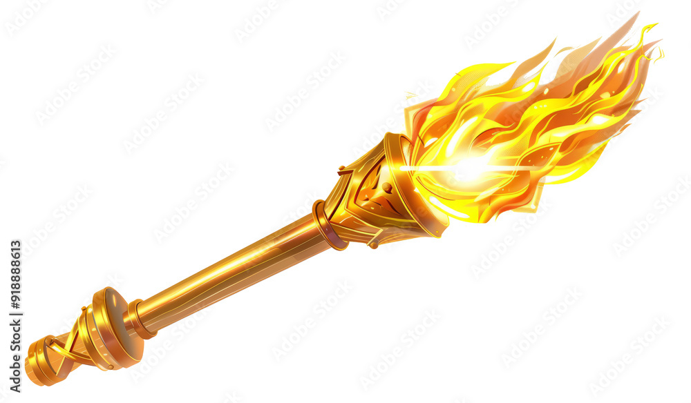 Torch flame icon or symbol design on transparent Torch flame icon or symbol design on transparent