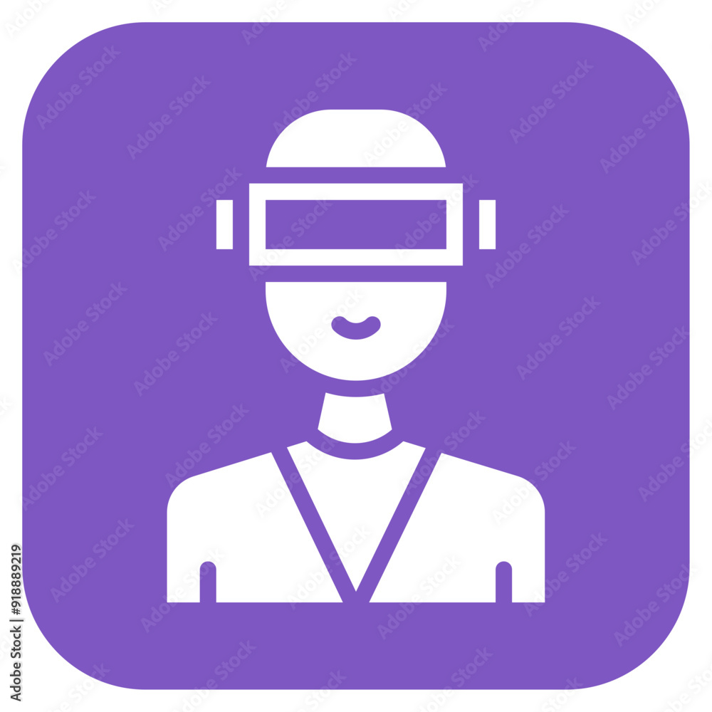 Virtual Reality icon vector image. Can be used for Digital Disruption. Virtual Reality icon vector image. Can be used for Digital Disruption.